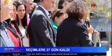Seçimlere 27 gün kaldı… Yeşil Sol Parti halk buluşmalarına devam ediyor…. Molozlar doğayı talan ediyor… Elif Sonzamancı ile Can Aktüel Ana Haber’de