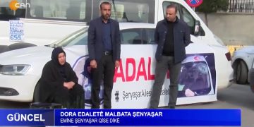 Şeyaşar ailesinin Adalet Nöbeti 759. gününde…. Emine Şenyaşar adalet nöbetinde konuşuyor…