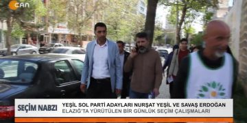 Yeşil Sol Parti adayları Nurşat Yeşil ve Savaş Erdoğan değerlendiriyor