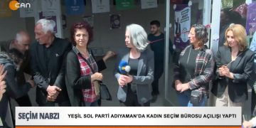 Yeşil Sol Parti Adıyaman’da Kadın Seçim Bürosu Açılışı Yaptı.