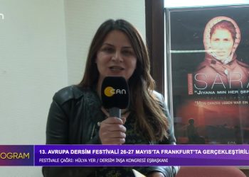 13. Avrupa Dersim Festivali 26-27 Mayıs’ta Frankfurt’ta Gerçekleştirilecek.