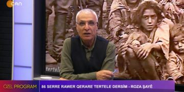 *86. Yılında Dersim Tertelesi Seyit Rıza Meydanında Anılıyor. Veli Haydar Güleç’in sunumuyla Can tv’de