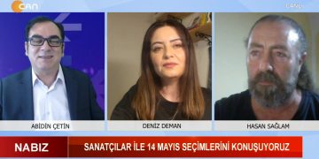 Abidin Çetin’in sunduğu Nabız programının bu haftaki konukları: *Deniz Deman, *Pınar Aydınlar ve *Hasan Sağlam