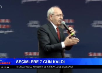 *Aleviler seçimlere hazırlanıyor. *Yurt Dışında oy verme işlemi 9 Mayıs’da bitiyor. *Yeşil Sol Parti 9 Kentte miting yaptıç *Kılıçdaroğlu Kırşehir’de halka seslendi. Serpil Çelik Mert ile Can Aktüel Ana Haber
