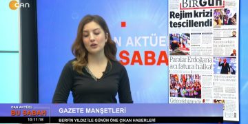 Berfin Yıldız ile ‘Bu Sabah’ Programı Can Tv’de.(2)