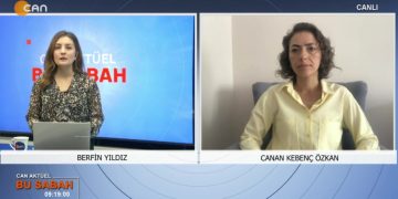 Berfin Yıldız ile ‘Bu Sabah’ programının 10 Mayıs Çarşamba günü konuğu: Yeşil Sol Parti İzmir Milletvekili Adayı Canan Kebenç Özkan.