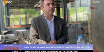 Berfin Yıldız ile ‘Bu Sabah’ programının 10 Mayıs Çarşamba günü konuğu: Yeşil Sol Parti İzmir Milletvekili Adayı Canan Kebenç Özkan.(2)