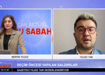 Berfin Yıldız ile ‘Bu Sabah’ programının 11 Mayıs Perşembe günü konuğu: Gazeteci Yıldız Tar.(2)
