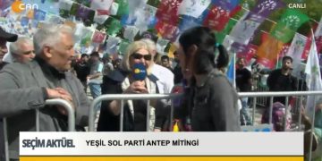 Berfin Yıldız ile Seçim Aktüel – Yeşil Sol Parti Antep Mitingi – CANLI yayın