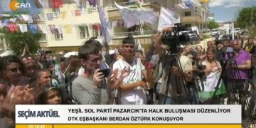 Berfin Yıldız ile Seçim Aktüel. Yeşil Sol Parti Pazarcık’ta Halk Buluşması Düzenledi.