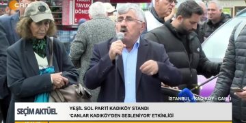 ”Canlar Kadıköy’den Sesleniyor” Etkinliği – KADIKÖY – CANLI.
