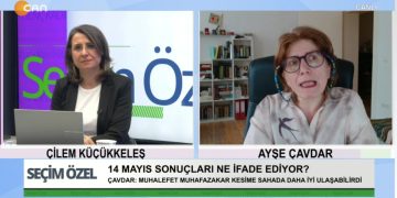 Çilem Küçükkeleş’in sunduğu Seçim Özel programının bu haftaki konuğu: 14 Mayıs’ı ve ikinci tur sürecini konuşmak üzere Gazeteci *Ayşe Çavdar