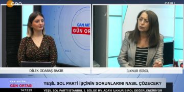 Dilek Odabaş Bakır ile Gün Ortası’nın 02 Mayıs Salı günü konukları: ABF Genel Başkanı Mustafa Aslan Yeşil Sol Parti İstanbul 3. Bölge Milletvekili Adayı İlknur Birol. 2. Bölüm