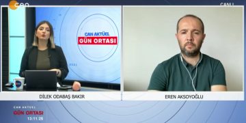 Dilek Odabaş Bakır ile Gün Ortası’nın 17 Mayıs Çarşamba günü konuğu: Yeşil Sol Parti Mersin Milletvekili Perihan Koca. Siyasal İletişim Danışmanı. Eren Aksoyoğlu.