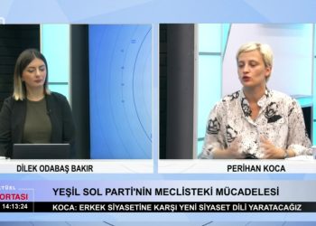 Dilek Odabaş Bakır ile Gün Ortası’nın 17 Mayıs Çarşamba günü konuğu: Yeşil Sol Parti Mersin Milletvekili Perihan Koca.(2)