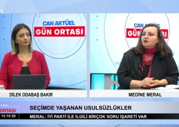 Dilek Odabaş Bakır ile Gün Ortası’nın 18 Mayıs Perşembe günü konukları: Can TV Programcısı Medine Meral, Yazar Emrah Cilasun.