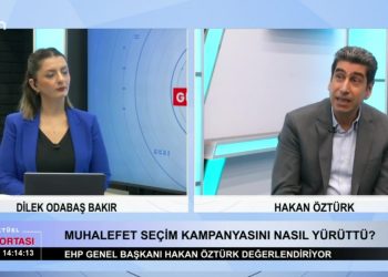 Dilek Odabaş Bakır ile Gün Ortası’nın 23 Mayıs Salı günü konukları: Diyarbakır Baro Başkanı Av. Nahit Eren, EHP Genel Başkanı Hakan Öztürk.(2)