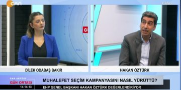 Dilek Odabaş Bakır ile Gün Ortası’nın 23 Mayıs Salı günü konukları: Diyarbakır Baro Başkanı Av. Nahit Eren, EHP Genel Başkanı Hakan Öztürk.(2)