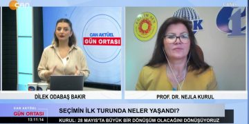 Dilek Odabaş Bakır ile Gün Ortası’nın 26 Mayıs Cuma günü konukları: Eğitim Sen Genel Başkanı Prof. Dr. Nejla Kurul, PSAKD Örgütleme Sekreteri Ezgi Türkyılmaz.