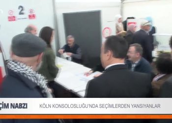 Köln Konsolosluğu’nda Seçimlerden Yansıyanlar.