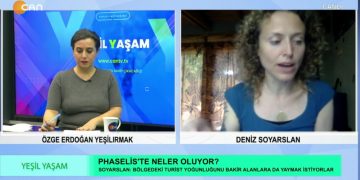 Özge Erdoğan Yeşilırmak’ın hazırlayıp sunduğu Yeşil Yaşam programının bu haftaki konuğu: Deniz Soyarslan.