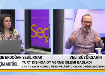 Özge Erdoğan Yeşilırmak’ın sunduğu Seçim Aktüel’in konukları Veli Büyükşahin ve Gencay Gürsoy