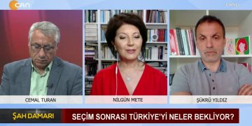 Seçim Sonrası Türkiye’yi Neler Bekliyor. *Şükrü Yıldız, Cemal Turan ve Nilgün Mete ile Şah Damarı programının bu haftaki konuğu: Sosyolog / Akademisyen *Engin Sustam