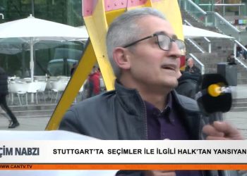 Stuttgart’ta Seçimler ile ilgili Halktan Yansıyanlar. Ali Güler’in sunumuyla Seçim Nabzı’ında..