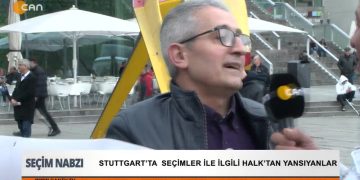Stuttgart’ta Seçimler ile ilgili Halktan Yansıyanlar. Ali Güler’in sunumuyla Seçim Nabzı’ında..