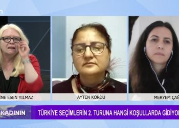 Türkiye seçimlerin 2. turunda hangi koşullarda gidiyor? Sakine Esen Yılmaz’ın sunumuyla Söz Kadının programının konukları: *Kadın Aktivist *Meryam Çağ *Yeşil Sol Parti milletvekilleri *Adalet Kaya ve *Ayten Kordu