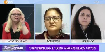 Türkiye seçimlerin 2. turunda hangi koşullarda gidiyor? Sakine Esen Yılmaz’ın sunumuyla Söz Kadının programının konukları: *Kadın Aktivist *Meryam Çağ *Yeşil Sol Parti milletvekilleri *Adalet Kaya ve *Ayten Kordu