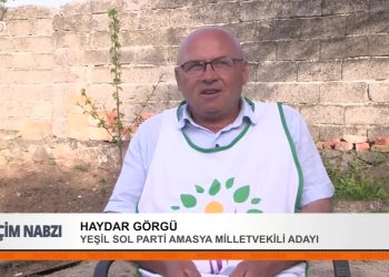Yeşil Sol Parti Amasya Milletvekili Adayları *Veli Bölük ve *Haydar Görgü