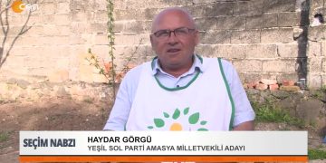 Yeşil Sol Parti Amasya Milletvekili Adayları *Veli Bölük ve *Haydar Görgü