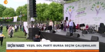 Yeşil Sol Parti Bursa Adayları *Selvi Kalır ve *Cahit Kırkazak Yeşil Sol Parti Bursa Seçim Çalışmaları.