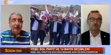Yeşil Sol Parti ve 14 Mayıs Seçimleri * Zeynel Gül ile Sözün Özü programının bu haftaki konuğu: * Yeşil Sol Parti Eş Sözcüsü İbrahim Akın.