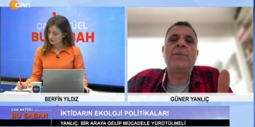 Berfin Yıldız ile ‘Bu Sabah’ programının 5 Haziran Pazartesi günü konuğu: Ekoloji Birliği Eş Sözcüsü Güner Yanlıç, 5 Haziran Dünya Çevre Günü.(2)