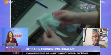 Berfin Yıldız ile ‘Bu Sabah’ programının 7 Haziran Çarşamba günü konuğu: Prof. Dr. Ekonomist Ahmet Şahinöz. (2)