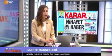 Berfin Yıldız ile ‘Bu Sabah’ programının 8 Haziran Perşembe günü konuğu: Can TV Yayın Kurulu Üyesi Veli Haydar Güleç. (2)