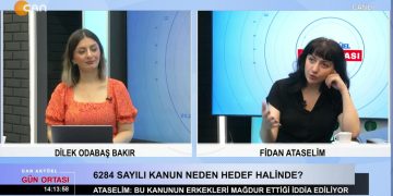 Dilek Odabaş Bakır ile Gün Ortası’nın 08 Haziran Perşembe günü konukları: SYKP Eş Genel Başkanı Canan Yüce, Kadın Cinayetlerini Durduracağız Platformu Genel Sekreteri Fidan Ataselim.(2)
