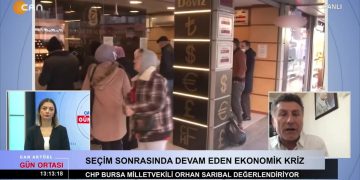 Dilek Odabaş Bakır ile Gün Ortası’nın 09 Haziran Cuma günü konuğu: CHP Bursa Milletvekili Orhan Sarıbal.