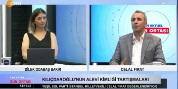 Dilek Odabaş Bakır ile Gün Ortası’nın 16 Haziran Cuma günü konukları: ABF Genel Başkanı Mustafa Aslan, Yeşil Sol Parti İstanbul Milletvekili Celal Fırat.(2)