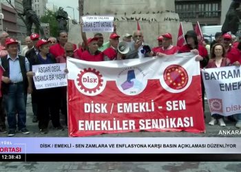 Disk / Emekli – Sen, Zamlara ve Enflasyona Karşı Basın Açıklaması Düzenliyor. Dilek Odabaş Bakır ile Gün Ortası Can Tv de.