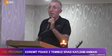 Edremit PSAKD 2 Temmuz Sivas Katliamı Anması 1.Bölüm
