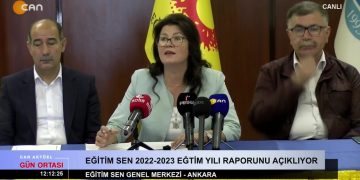 Eğitim Sen 2022-2023 Eğitim Yılı Raporunu Açıklıyor. Dilek Odabaş Bakır ile Gün Ortası Can Tv de.