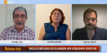 Ekoloji Mücadelesi Ülkemizin Her Köşesinde Sürüyor. Zeynel Gül ile Sözün Özü programının bu haftaki konukları: -DEŞTİN Çevre Platformu Eş Sözcüsü: Haluk Özsoy -Marmaris Kent Konseyi Yürütme Kurulu Üyesi: -Halime Şaman