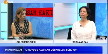 Gülseren Yoleri’nin hazırlayıp sunduğu İnsan Hakları programının bu haftaki konuğu: -İHD Kayıplara Karşı Komisyon Üyesi -Sebla Ercan