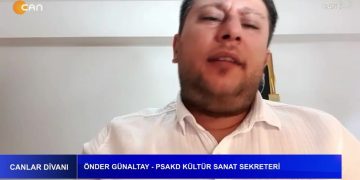 ibrahim Karakaya’nın hazırlayıp sunduğu Canlar Divanı’nın bu haftaki konukları ; Ferhat Aktaş – PSAKD SULTANGAZİ Şube Bşk. Önder Günaltay – PSAKD Kültür Sanat sekreteri Gazi Aslan – PSAKD Banaz Şube SekreteriGülay Şahin – Madımak Katliamı tanığı Madımak Katliamının 30. Yılı.