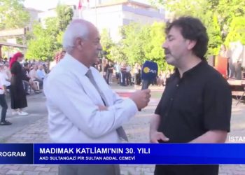 Madımak Katliamı’nın 30. Yılı, AKD Sultangazi Pir Sultan Abdal Cemevin’de Anma Gerçekleşiyor. Özel Program Can Tv’de.