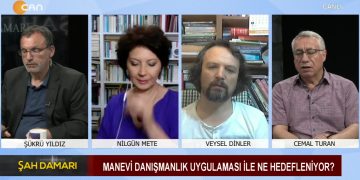 Manevi danışmanlık uygulaması ÇEDES’e tepki. -Şükrü Yıldız, -Cemal Turan ve -Nilgün Mete ile Şah Damarı programının bu haftaki konuğu: -Akademisyen / Veysel Dinler
