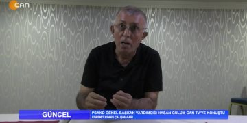 PSAKD Genel Başkan Yardımcısı Hasan Gülüm Can tv’ye Konuştu. GÜNCEL.